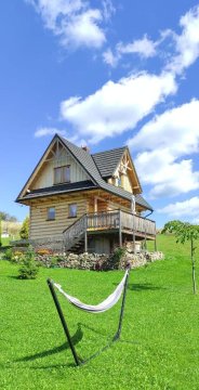 Pocztówka Z Mizernej, Drewniane domki z sielskim klimatem, Pieniny, Gorce, Jezioro Czorsztyńskie