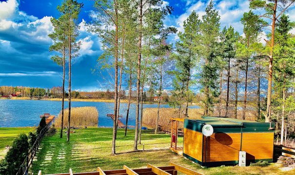 Makosieje Resort-20m od jeziora,ogrzewanie,wi-fi