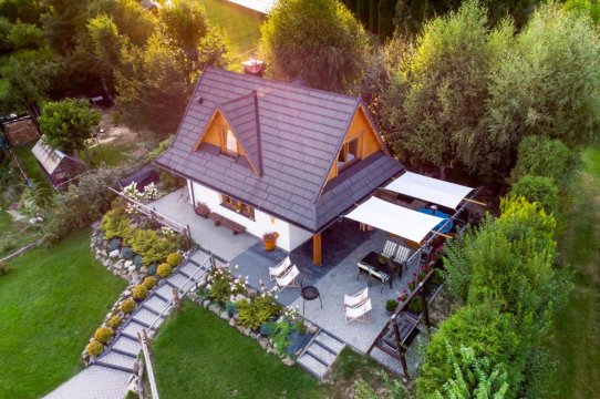 Domek 'Słoneczna 2' z RUSKĄ BANIĄ