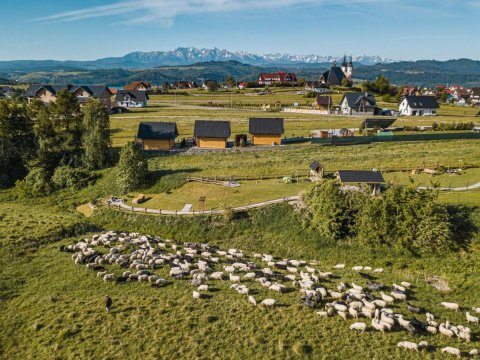 Zaciszne Domki w Kluszkowcach z Sauną i Balią