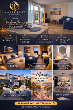 VILLA AMBER  USTKA - pokoje z osobnym wejściem