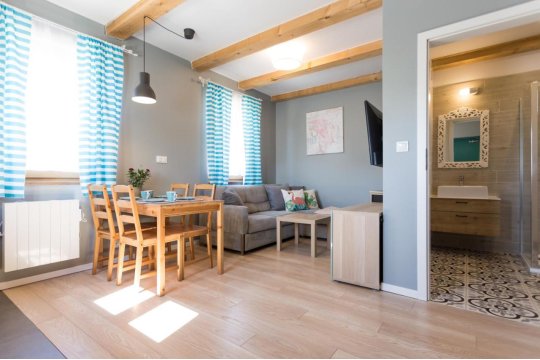 Domki Łeba, Apartamenty Łeba - Polanki23 - basen, sauna, kino