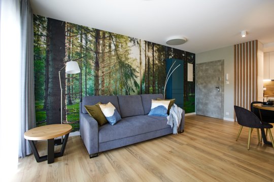 Forest Apartment Komfort blisko morza. Basen na wyciągnięcie ręki.