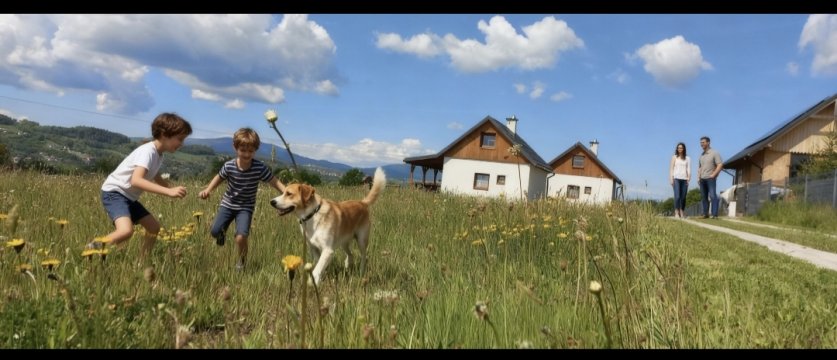 POD STARĄ PODKOWĄ – komfortowy domek z kominkiem