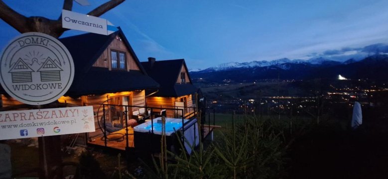 Domki Widokowe Wooden Luxury Chalet with Private Jacuzzi