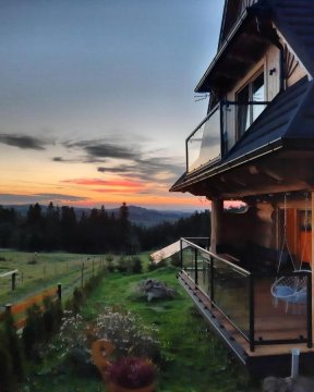 Góralski domek z bali SAŁAS