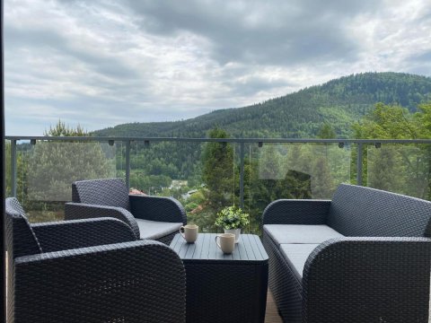 APARTAMENT SKANDYNAWSKI 2-poziomowy SAUNA JACUZZI