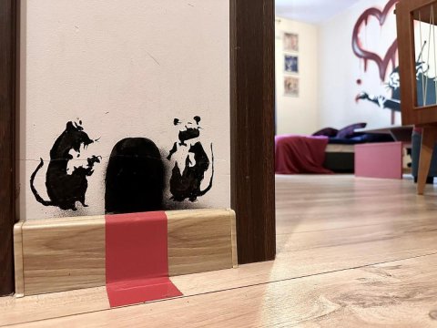 "Banksy" Art