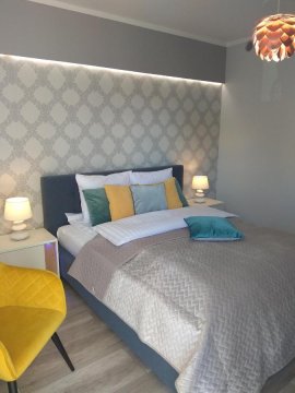 Apartament Cesarski Agnes z oddzielną sypialnią, parking