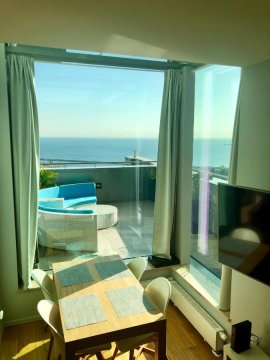 SEA TOWERS PENTHOUSE 28-29 Two-Floors Sea View Panoramic Terrace 110m2 Jacuzzi