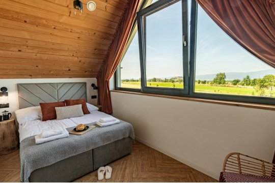 Białka i Skałka domki z jacuzzi i widokiem na góry - jacuzzi and mountain view