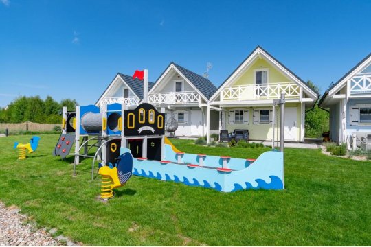 Domki nad morzem Otulone Słońcem