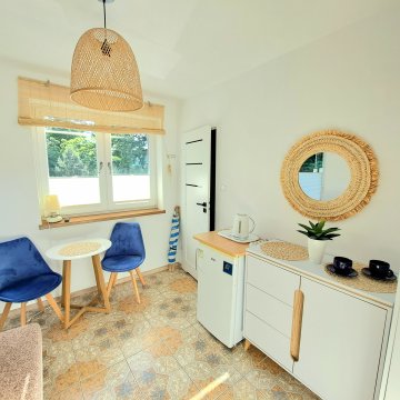 Pokój z balkonem 4 G ( dla 2 osób) Muszelka - Pokoje gościnne Muszelka