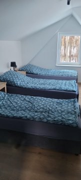 Uroczy domek nad rzeką Bug