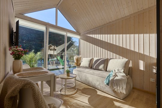 Turkusowa Osada - family resort - domki, basen, balia pod Międzyzdrojami