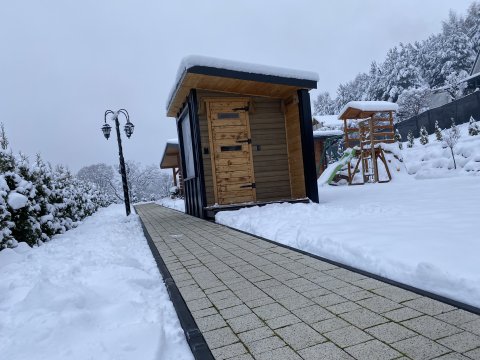 Domki z jacuzzi i sauną