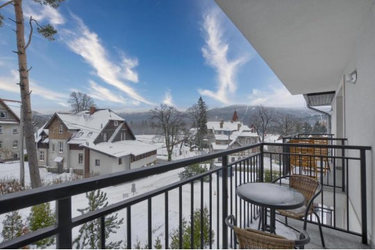 Apartament NavyBlue z widokiem na góry