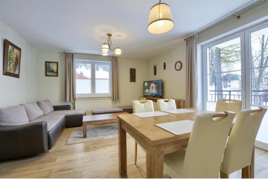 Apartament NavyBlue z widokiem na góry
