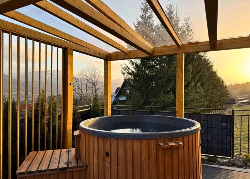 Salamandra SPA Jacuzzi, Sauny, Tężnia, panorama Tatr
