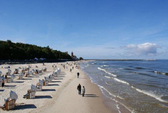 plaża w kołobrzegu - Camping Baltic - domki, pole namiotowe