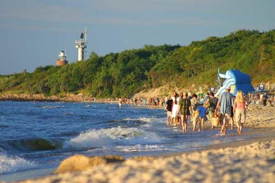 plaża Kołobrzeg - Camping Baltic - domki, pole namiotowe