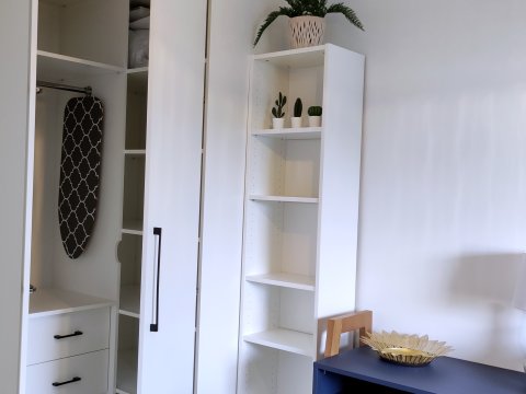 Morskie Boho Apartament z dyżym Tarasem Gdynia Najem Wakacje Praca Zdalna Pies