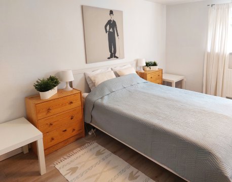 sypialnia z 4 miejscami do spania - Apartamenty nad morzem Orłowo