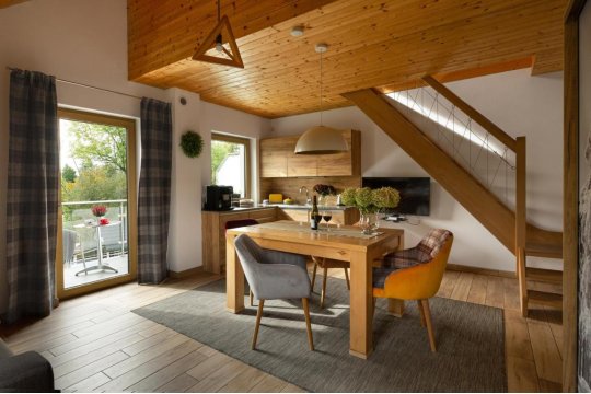 Apartamenty u Harrego II Przy Stawie Spa klimatyzacja,balkon,sauna , balia, ogród,parking