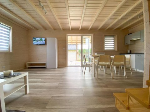 M-MAZURIA Domki letniskowe całoroczne MAZURY GIŻYCKO - z sauną i jacuzzi Fuleda