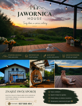 Jawornica House przytulny domek w górach