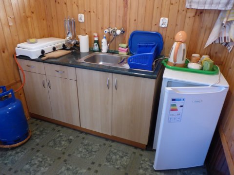 Domek nad Jeziorem Studzienicznym z prywatnym pomostem