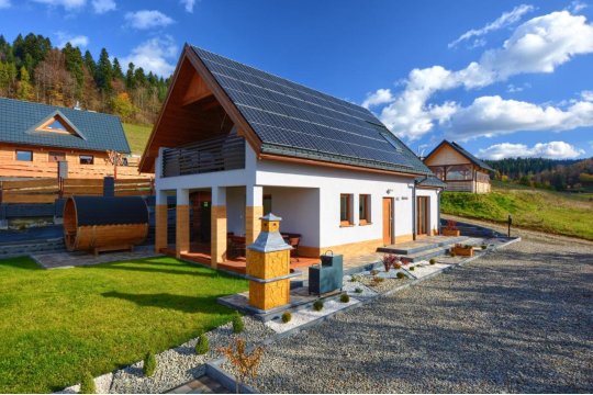 Dom na Wzgórzu SŁOŃCE na wyłączność JACUZZI ELEKTRYCZNE SAUNA ROWERY