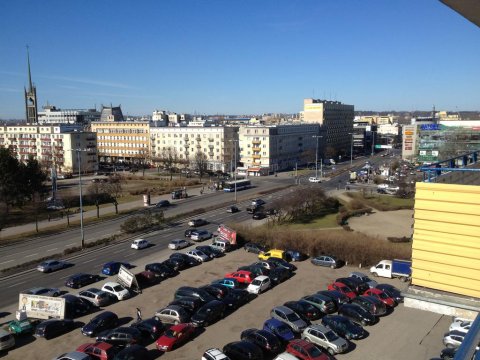 widok z tarasu Centrum Gdyni - kwatera prywatna Gdynia 400m do morza