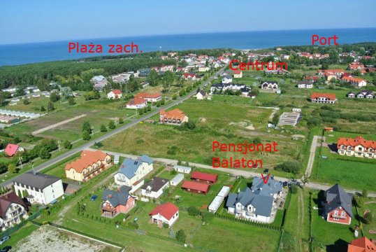 Lokalizacja - Pokoje i apartamenty Balaton