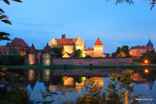Widok z pensjonatu na zamek - B&B Vis a Vis Zamku