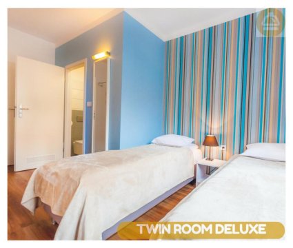 Pokój 2-osobowy deluxe z łazienką - Hostel Premium