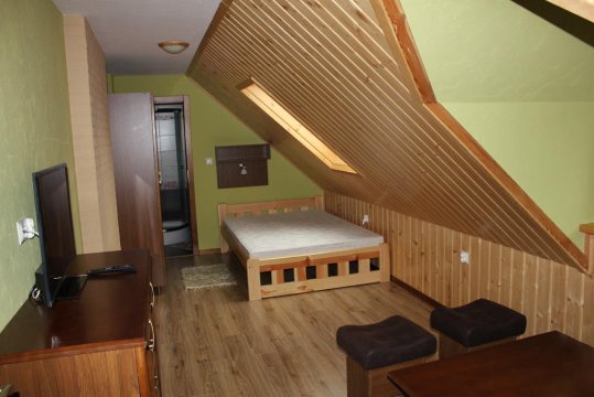 Poddasze (łóżko i rozkładana kanapa - 2 osobowe) - Dom pod Lipą
