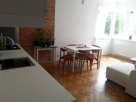 Salon z aneksem kuchennym - Apartament Wolności | Gdynia Centrum