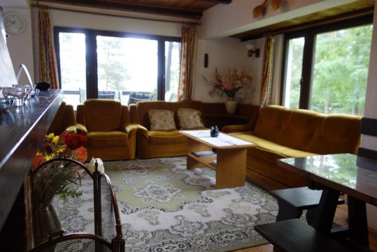 salon - Dom letniskowy nad jeziorem Kaszuby