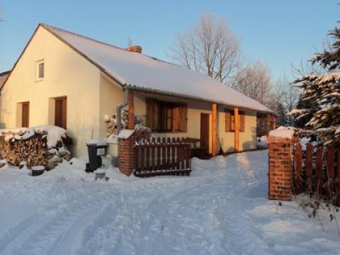 Zimą też pięknie! - Chata pod Dębami