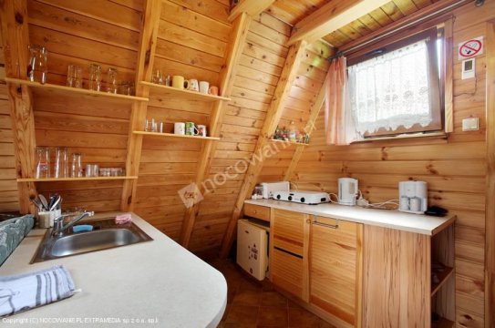 kuchnia - Domek drewniany w Wiśle