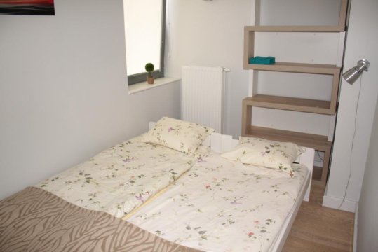 Sypialnia - Apartament z palmą- idealny dla rodzin