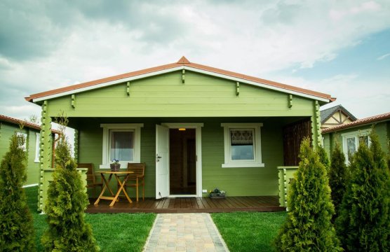 Domek o pow. 33m kw. + taras 12m kw. - Domki Romka