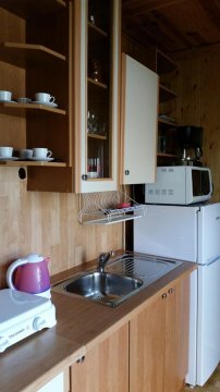 kuchnia - Domek do wynajęcia Fabi dla 4 osób | 350 metrów do Jeziora Łebsko