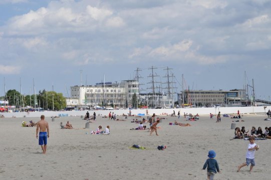 plaża -400 m od mieszkania - Gdynia apartament z tarasem przy plaży