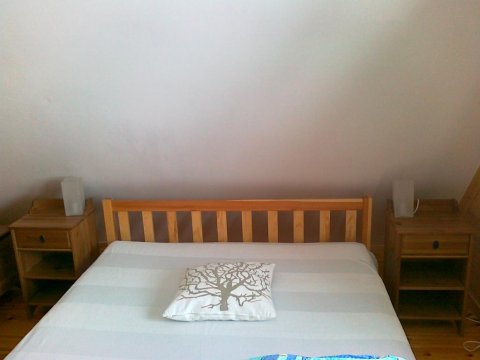 duża sypialnia na piętrze - Chata Przesieka | Dla miłośników ciszy, spokoju i wspaniałych krajobrazów
