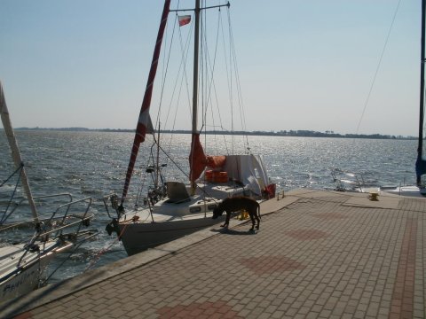 Międzywodzie - przystań żeglarska. - -100m od morza - TANIE domki.