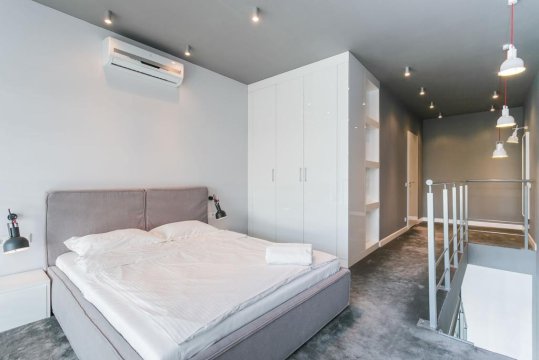 Loft sypialnia - Qbik Suites