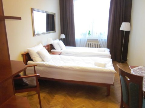 Sypialnia 1 dwa łóżka - Mieszkanie 4-6 osób Gdynia, plaża 900 m