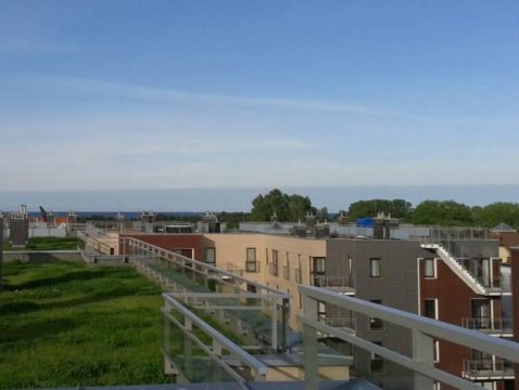 Taras widokowy na dachu apartamentowca - Sopocka Rezydecja 500m plaża